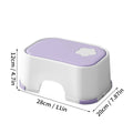 Ljojo Kids Non-Slip Step Stool Ottoman for Safe Potty Training & Living Room