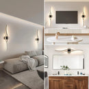 Ljojo LED Wall Lamp: 5400mA Background Decor Light for Home Living Room & Bedroom