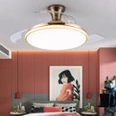 Ljojo Silent Ceiling Fan with Lights for Master Bedroom | Home Decor Chandelier | 110V 220V