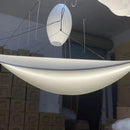 Designer Silk Fabric Pendant Chandelier Handmade Lustre for Living Room - Ljojo