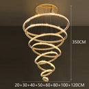 Ljojo LED Pendant Chandeliers for Staircase | Modern Home Decor Hanging Light