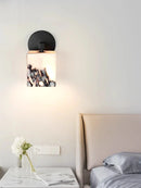 Ljojo Marble Wall Light for Modern Living Room Wall Art
