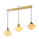 Nordic Glass LED Pendant Lights Modern Chandelier by Ljojo for Home Restaurant Bar Decor
