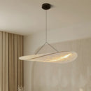 Handmade Silk LED Pendant Light for Dining Room | Elegant Hanging Lamp by Ljojo