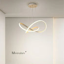 Ljojo LED Pendant Chandelier with Remote Control for Home Dining Kitchen Bar