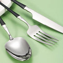 Ljojo 16-Piece Stainless Steel Tableware Set for Restaurants, Hotels, and Homes