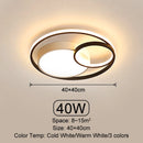 Ljojo LED Ceiling Light: Modern Dimmable Indoor Lighting for Living Room, Bedroom, Dining Room