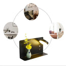 Ljojo LED Wall Lights with Switch, USB Charging, Bedroom Living Room Indoor Decor Lighting