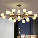 Crystal Chandelier Pendant Light by Ljojo - Luxury Living Room Ceiling Lamp Fixture