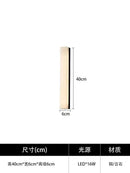 Spanish Modern Marble Wall Lamp - Linear Style - Copper Mate - Dining & Living Room Light by Ljojo