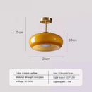 Ljojo Mid Century Brass Glass Chandelier Light Fixture - Elegant Lighting for Home