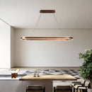 Modern LED Restaurant Chandelier Nordic Aluminum Pendant Light for Kitchen Living Room, Ljojo