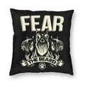 Ljojo Miniature Schnauzer Dog Cartoon Cushion Cover for Sofa - Puppy Lover's Nordic Pillow