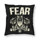 Ljojo Miniature Schnauzer Dog Cartoon Cushion Cover for Sofa - Puppy Lover's Nordic Pillow