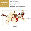 Nordic Flower LED Pendant Light Chandelier by Ljojo - Modern Dining Room Bedroom Decor Fixture