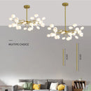 Ljojo LED Firefly Chandelier: Modern Nordic Ceiling Lights for Luxury Home Decor