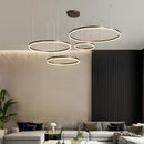 Modern Minimalist LED Ceiling Chandelier Lamps | Creative Art Suspension Pendant Light Home Decor