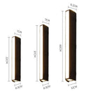 Ljojo LED Wall Sconce: Waterproof Indoor/Outdoor Light for Courtyard, Porch, Living Room, Bedroom