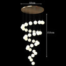 Ljojo LED Pendant Chandeliers for Modern Living and Dining Rooms