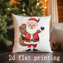 Cute Santa Claus Christmas Pillow Cover for Sofa, Bedroom, Car - Ljojo
