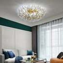 LED Modern Crystal Ceiling Lamp Tree Branch Chandelier for Living Room by Ljojo