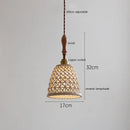 Ljojo LED Pendant Light Fixture for Home Decor Bedroom Living Dining Room