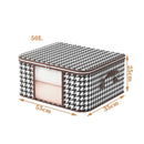 Ljojo™ Large Capacity Foldable Storage Box with Handles and Zipper