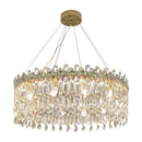 Ljojo Luxury Crystal Chandelier: Elegant LED Decor for Home Living Room & Bedroom