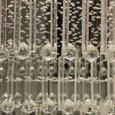 Modern Square Base K9 Crystal Ceiling Chandelier for Villa Living Room and Staircase Decor by Ljojo