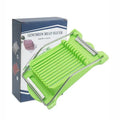 Ljojo Lunch Meat Slicer: Stainless Steel Food Cutter for Home Kitchen