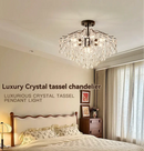 French Antique Style Crystal Pendant Light for Bedroom and Dining Room by Ljojo