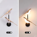 Ljojo Magpie Bird Wall Light - 360° Rotatable Touch Switch LED Wall Sconce