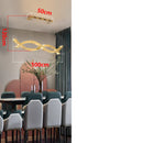 Ljojo Luxury Crystal Pendant Chandelier, Modern Dining Room Living Room Ceiling Light