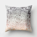 Ljojo Mandala Pattern Polyester Cushion Cover for Stylish Home Decor