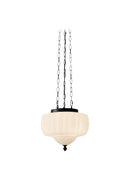 Ljojo Milk White Glass Pendant Lamp: Modern Style for Bedroom, Living Room & Restaurant