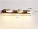 LED Vanity Mirror Light Wabi Sabi Travertine Natural Stone Wall Lamp for Ljojo Brand