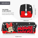 Ljojo Mickey Minnie Pencil Case Pouch - Big Capacity Zipper Bag for Students