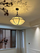 Ljojo Fabric Chandelier Hanging Light for Living Room Bedroom glam decor