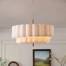 Ljojo Fabric Led Chandelier Modern Hanging Lamp for Living Bedroom - Wabi Sabi Decor
