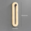 Modern Spanish Natural Marble LED Wall Light for Bedroom Living Room Villa by Ljojo
