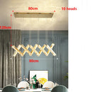 Ljojo Luxury Crystal Chandelier Pendant Light for Living and Dining Room