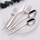 Ljojo 21-Piece Stainless Steel Cutlery Set - Mirror Finish Elegant Tableware