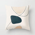 Ljojo Mid Century Geometry Abstract Pillow Case for Home Sofa Decor