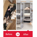 Ljojo™ Multi-layer Folding Hanging Storage Organizer for Bras, Underwear, Socks, and Clothes