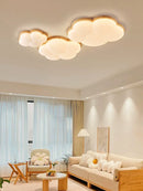 Nordic Wood Grain Ceiling Light Minimalist Modern Fixture for Bedroom Dining Room by Ljojo
