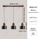 Ljojo Kitchen Island Pendant Light Travertine Dining Table Hanging Lamp Linear Fixture