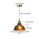 Ljojo Lotus Leaf Flower Glass Pendant Lamp - Nordic Modern Hanging Lights