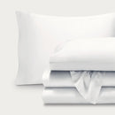 Ljojo Luxury Bamboo Fiber Duvet Cover Set with Pillowcase - Hot Sleeper Bedding