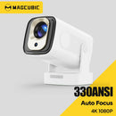 Ljojo™ Magcubic HY310 4K Android 11 Projector 1080P Dual Wifi Air Mouse Voice Assistant