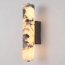 Ljojo Marble Wall Sconce: Black Metal Dimmable Light for Foyer, Bedroom, Stairs & Shop